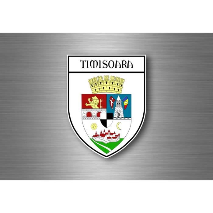 Adesivo Auto Con Stemma E Bandiera Di Napoli | Sticker Scudetto Città Partenopea