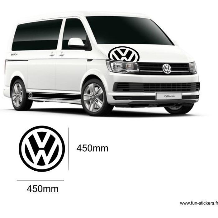 Vw Volkswagen Transporter logo autocollant stickers - Cdiscount Auto