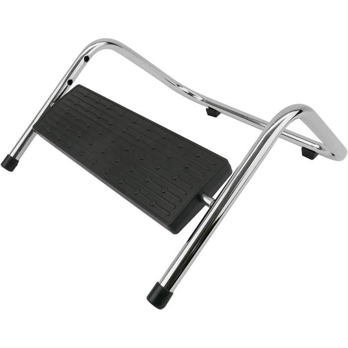 Repose-Pieds Ergonomique PrimeMatik - Plateau Réglable 448x335 Mm - Pour Bureau Et Étude - Noir