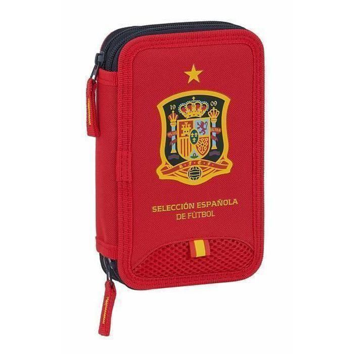 pochette crayons double rfef rouge (28 pcs) -  -  - real federación española de fútbol