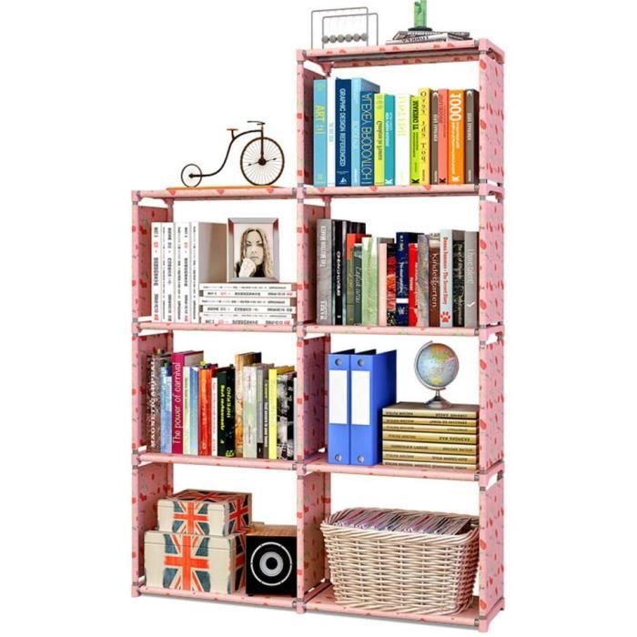 MEUBLE DE RANGEMENT Biblioth que Etag re De Rangement 6 Compartiments 