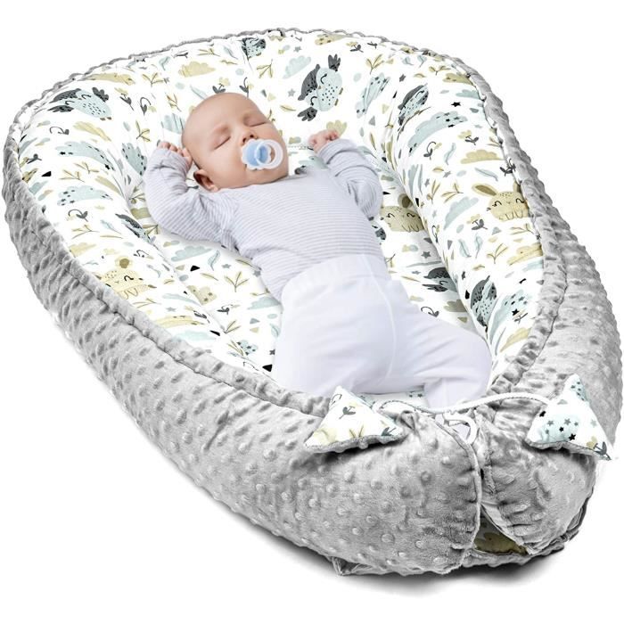 Tour De Lit Bebe Nggirl Reacuteducteur Lit Beacutebeacute Matelas Cocoon Cale Bebe Pour Lit Baby Nest Coton Avec Minky Minky Gr59 Achat Vente Tour De Lit Bebe Soldes Cdiscount