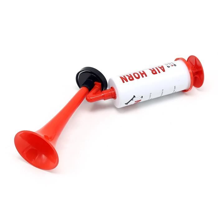 Corne de pom-pom girl avec pompe à Air, Super klaxon, pour Fans de football, trompette en plastique avec pomp