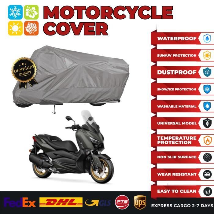 Pour Xmax 125 250 300 400 Accessoires De Moto Scooter Protection En Fibre De Carbone V Ritable