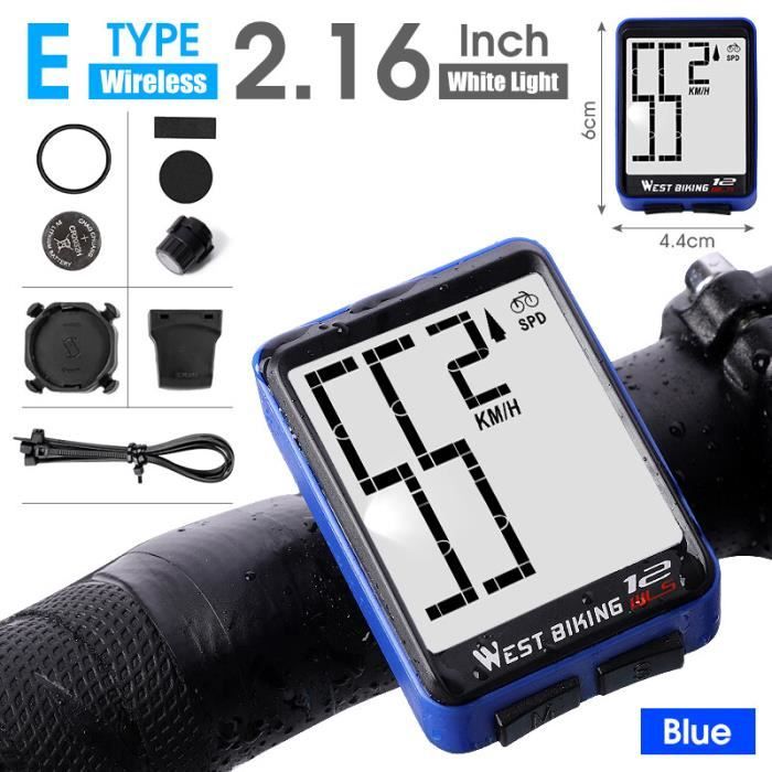 Vente Compteur de vélo SUNDING SD-548B avec fil, compteur de vitesse de vélo étanche, accessoires de cyclisme, compteur de vitesse de vélo - Banggood ançais Mobile-arrival notice