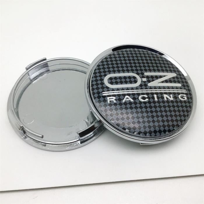 Cache Moyeux JAMCHE 4 Pièces Pour OZ Racing M595 62MM | Aluminium+ABS | Accessoire Auto