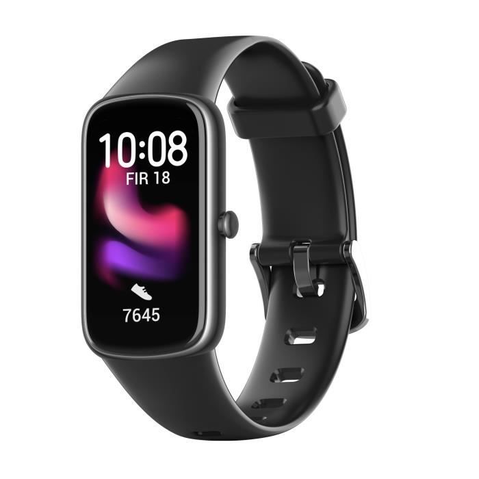 Montre Connectée Homme Femmes Enfant Montre sport Etanche IP68 pour iPhone  Samsung Huawei Android iOS-Rose