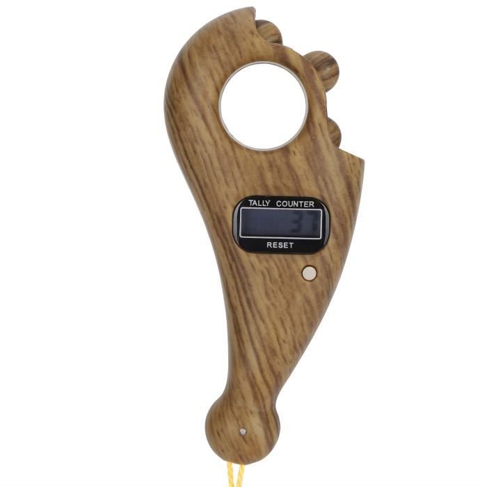 Compteur De Perles Numérique Zikr - Écran OLED - Taille Réglable - Charge USB-C - Pour Prière Ou Méditation