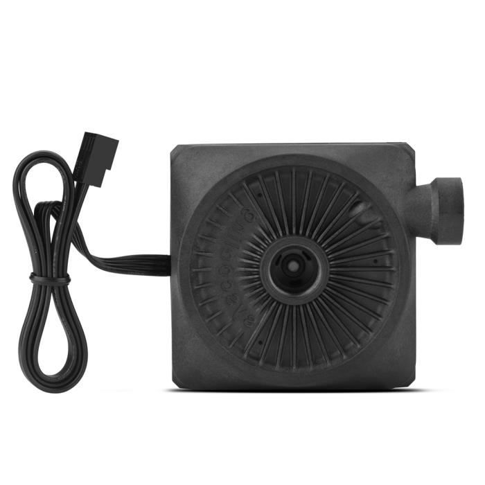 Pompe à Eau PC Watercooling 12V Ultra Silencieuse - Débit 450L/H Avec Affichage Température
