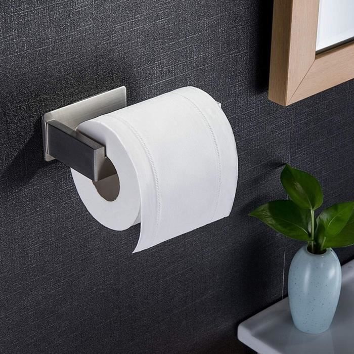 Porte-Rouleau De Papier Double Porte-Papier Hygiénique Avec Étagère 304