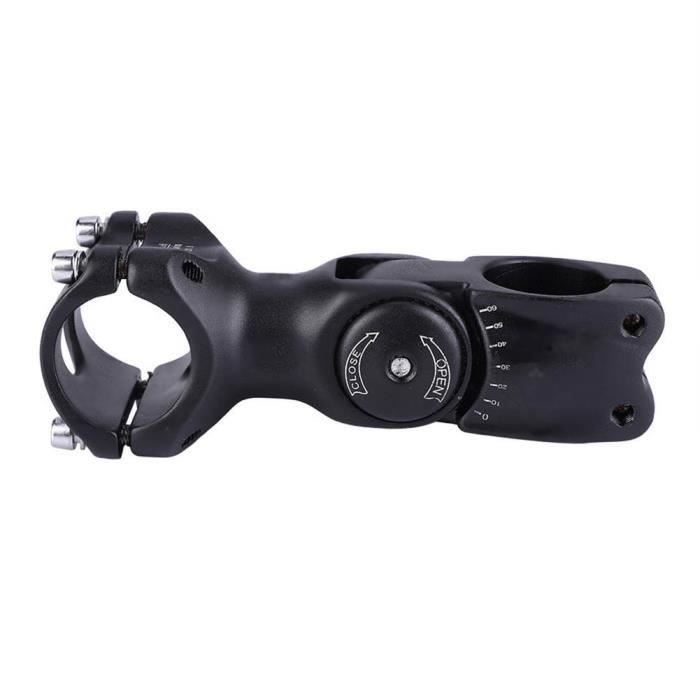 Potence Vélo Réglable 28.6mm 31.8mm - Tige Guidon Riser Alliage Aluminium