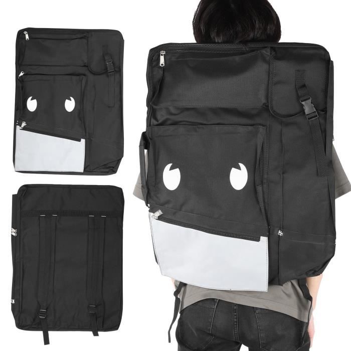 Sac Portefeuille Artiste - étanche - Transport Planche à Dessin - Toile Avec Poignée - Multifonction