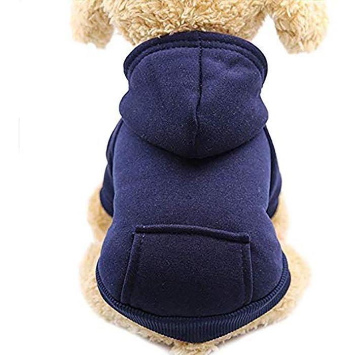 Comparer les prix de GOBRO/Sweat à Capuche pour Chat Vêtements pour Chien en Coton avec Manteau d'hiver et Poche extérieure