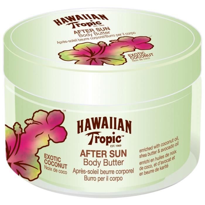 HAWAIIAN TROPIC  after sun beurre corporel pot 200ml