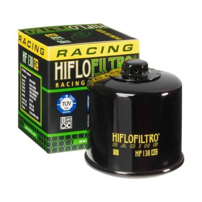 Filtre à huile Hiflofiltro pour Moto Suzuki 650 Gsf Bandit N 2005-2015 HF138RC
