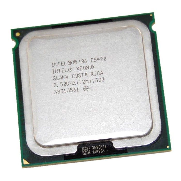 Processeur Cpu Intel Quad Core Xeon E5420 2.5Ghz 1333Mhz 12Mo Lga771 Slanv