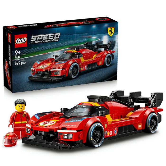 LEGO Speed Champions 77261 Ferrari 499P - Jouet Voiture pour Garçon ou Fille dès 9 ans