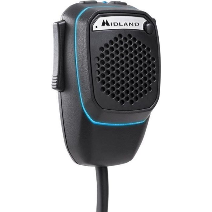 Smart Midland Dual Mike Microphone avec Bluetooth C1283.02 à 6 broches avec APP CB Talk