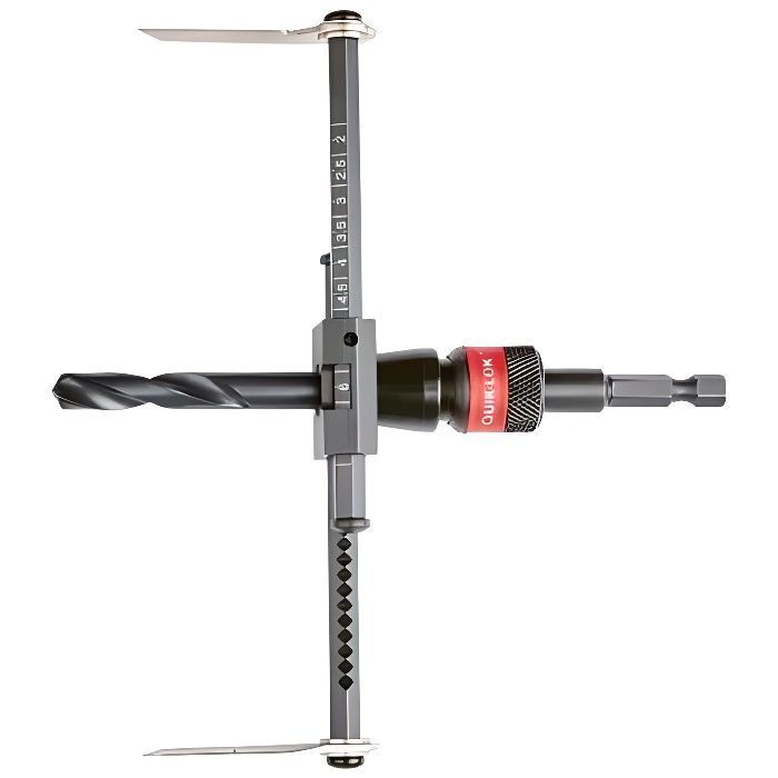 Scie cloche ajustable MILWAUKEE Ø51 178 mm 49560260 - vue 2