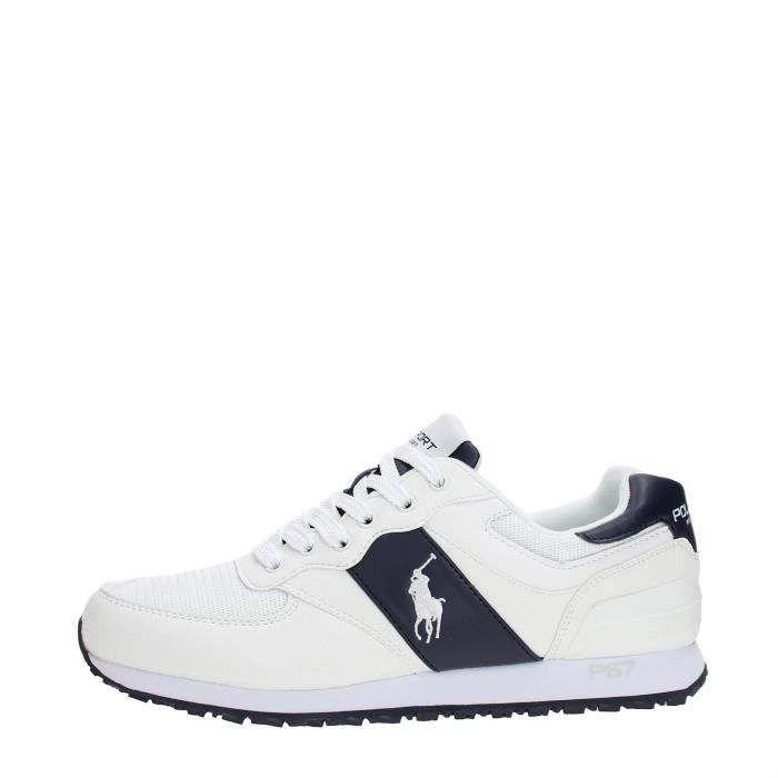 POLO SPORT Sneakers Homme WHITE, 40 Blanc White - Cdiscount Chaussures