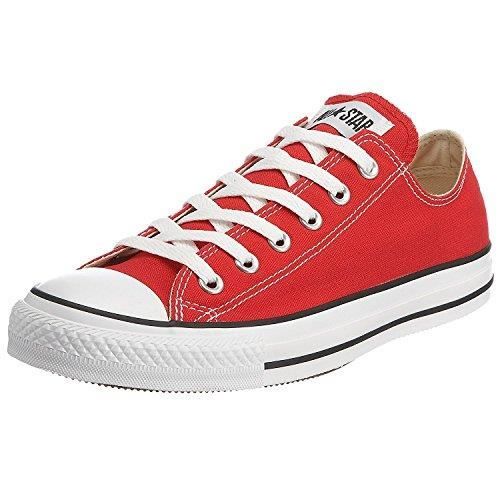 converse basse rouge taille 38