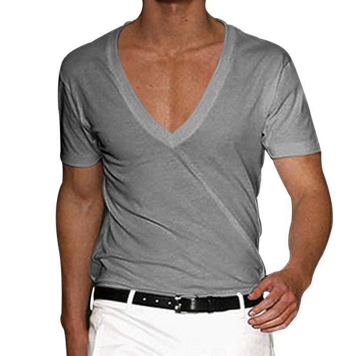 T-shirt Cedar Pour Homme - Taille L, Couleur Ocre - Neuf Sans étiquettes
