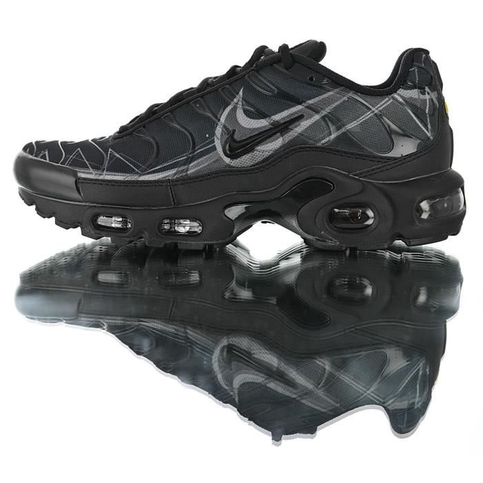 NIKE Baskets Air Max TN Plus Chaussures de Course homme noir Noir ... NIKE Baskets Air Max TN Plus Chaussures de Course homme noir Noir ...