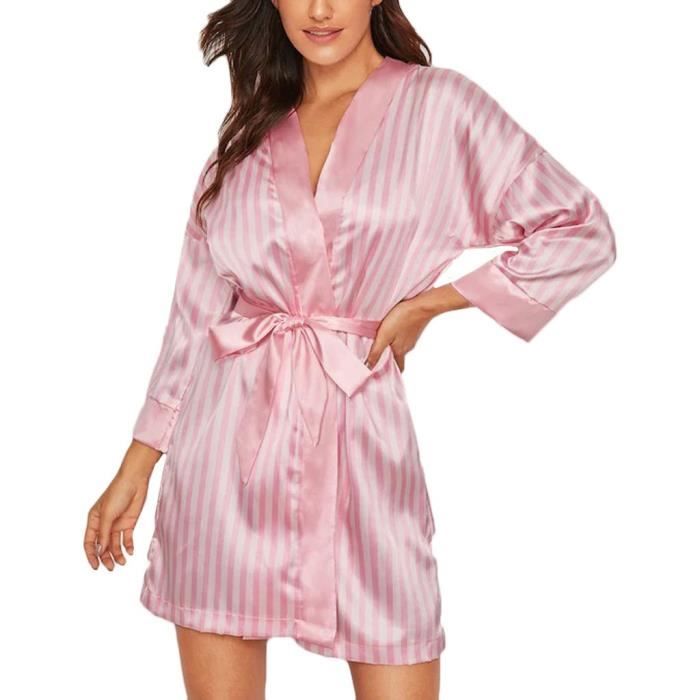 Peignoir en clearance soie victoria secret