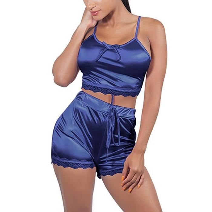Pyjama short soie sales