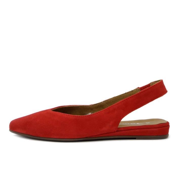 Tamaris escarpin 2025 rouge
