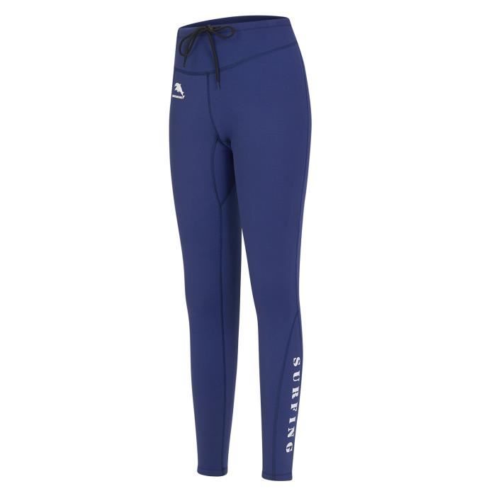 Pantalon Néoprène Homme 2mm - Plongée, Surf, Voile - Protection UV - Taille Adjustable
