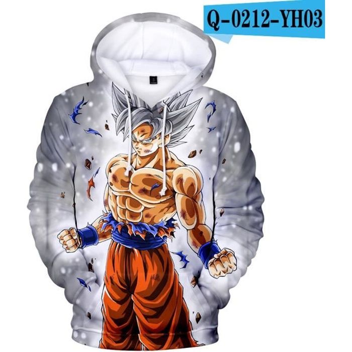 Enfant Gar on 3D Impression Dragon Ball Z Goku Sweatshirt