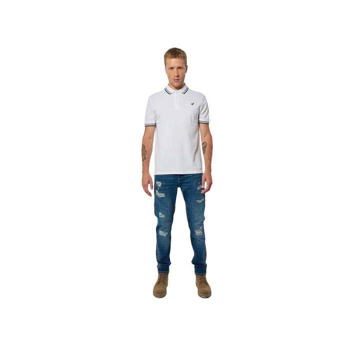 Polo Blanc Homme Kaporal Rayoc