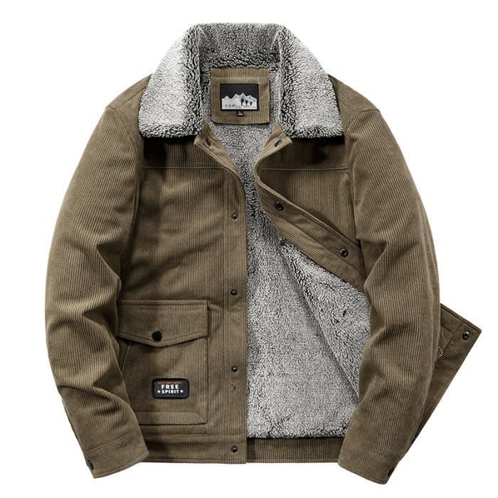 Blouson homme velours online