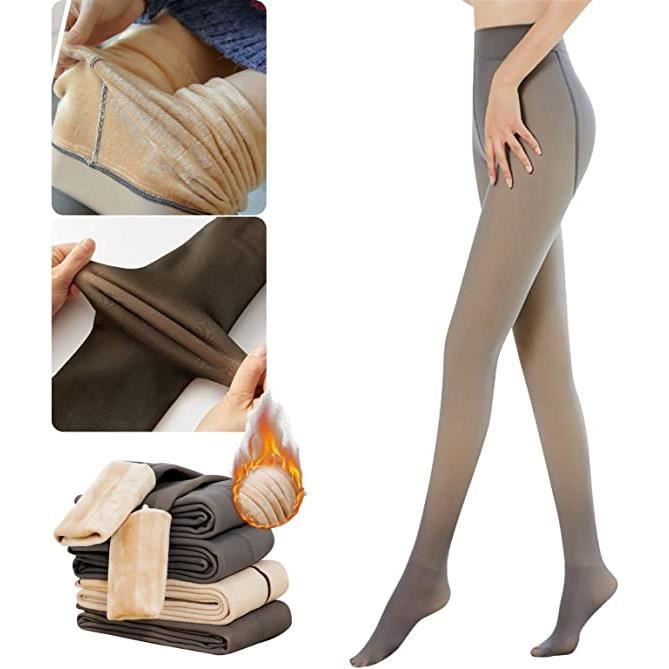 Collant gris femme online