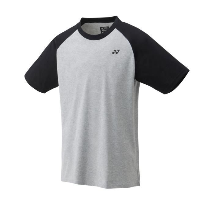 t-shirt de running - yonex - 16576ex - gris - taille xl