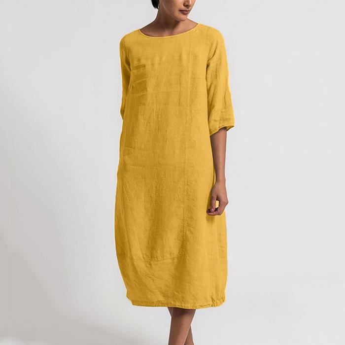 Robe mi longue tendance on sale