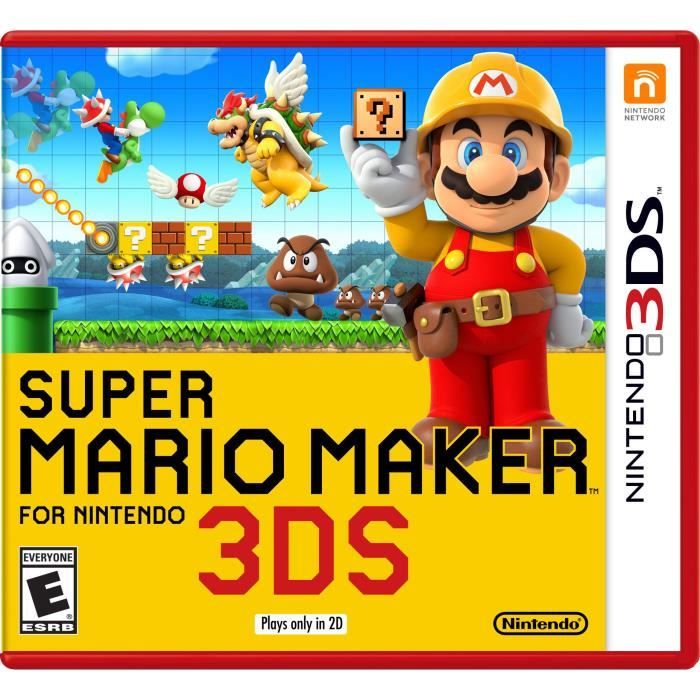 Nintendo super mario maker pour 3ds - 3ds GQSXM Reconditionné - Nintendo reconditionné disponible sur Cdiscount Seconde Vie