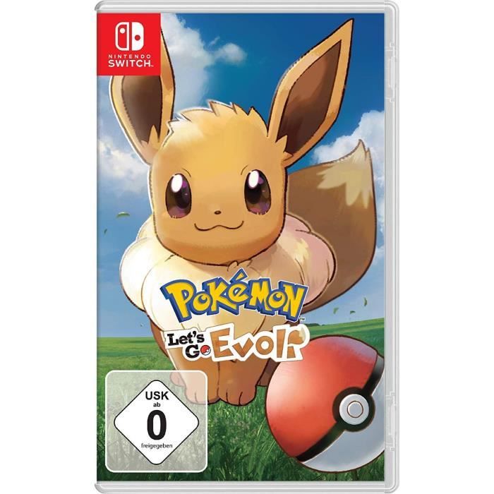 Jeu Nintendo Switch Pokémon: Let' Go Evoli Import allemand