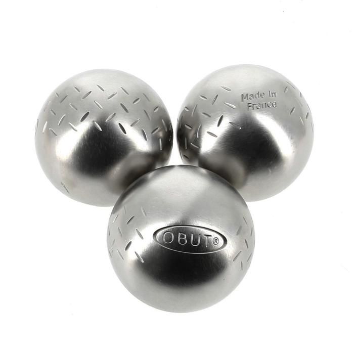 2 Boules De Pétanque Obut ATS Poids 720g Diamètre 73mm - Occasion
