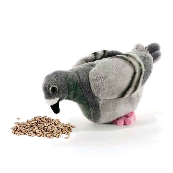 peluche pigeon 23 cm - plush & company