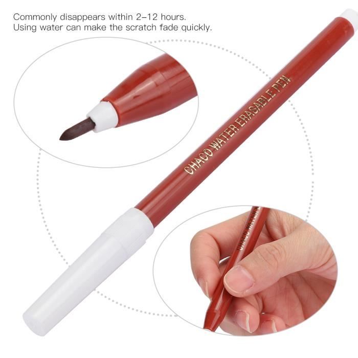 Recharge De Stylo Effaçable à Chaleur - 100 Pièces Pour Marquage Temporaire Sur Cuir, Tissu, Chaussures