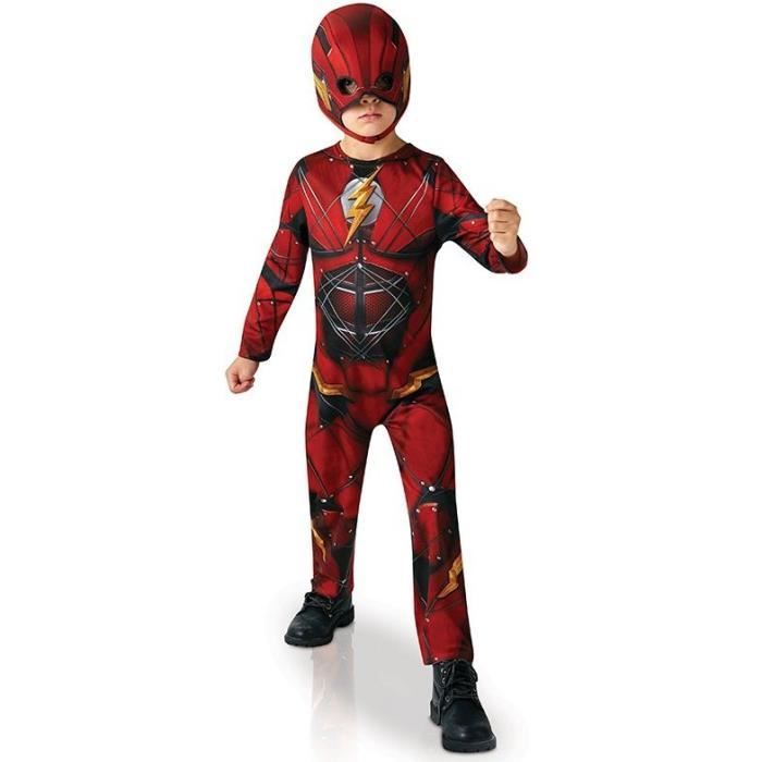 RUBIES Déguisement Officiel Avengers – Costume Thor Avec Cape Rouge, Combinaison Imprimée Muscles, Licence Marvel, Enfant