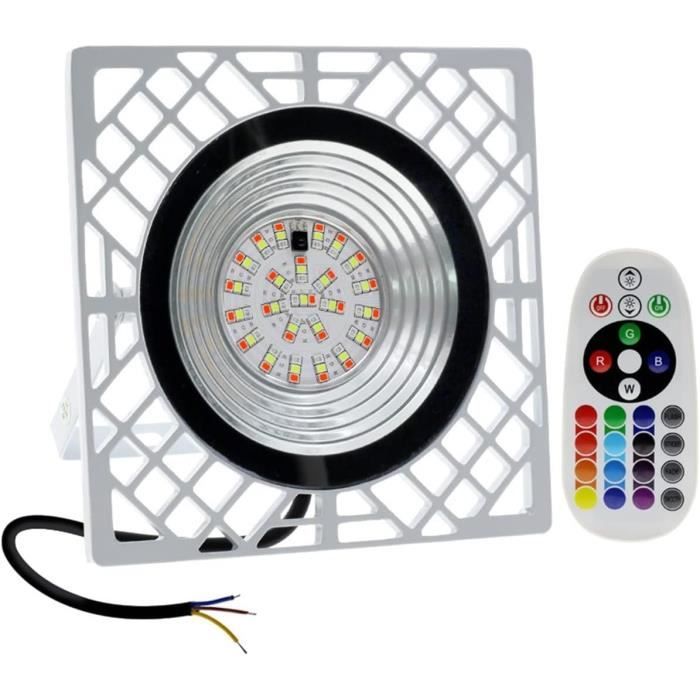 Lampe Solaire Linke 2-en-1 - 12 Couleurs, Télécommande, étanche IP66, Pour Jardin, Allée Projecteur Solaire RVB