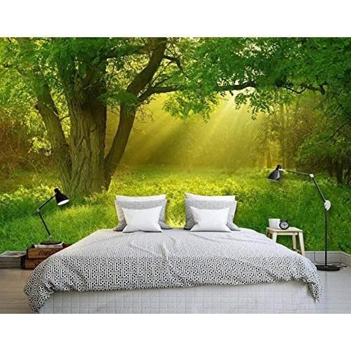 Peinture Murale Personnalisee Papier Peint 3d Bel Arbre Paysage Ensoleille 3d Tv Canape Fond Mur Mur Salon Chambre Papier Peint Achat Vente Papier Peint 3344 Peinture Murale Cdiscount