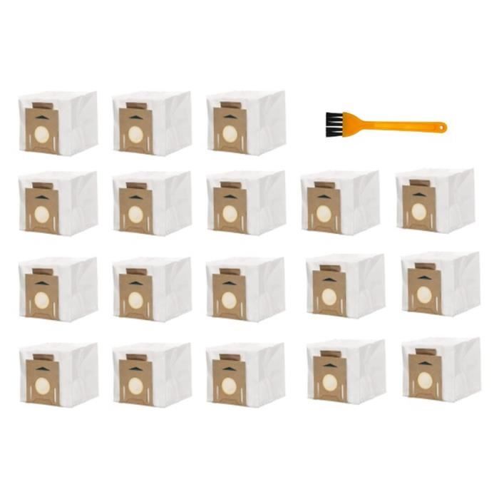 Lot De 4 Sacs à Poussière Pour Aspirateurs Deebot T8 / T8 AIVI / N8 Pro / N10 Plus - Taille 160x145 Mm - 7