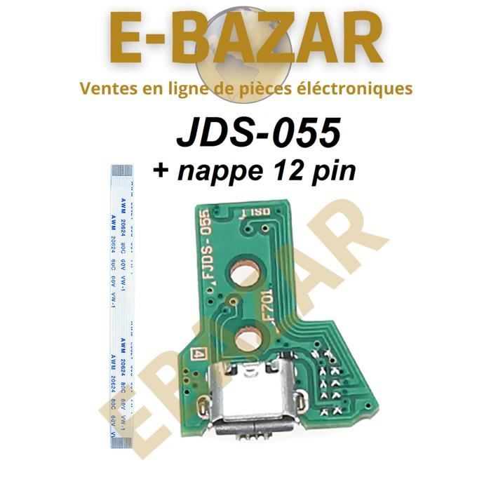 Connecteur de charge - EBAZAR - JDS-055 - Compatible PS4 - Vert