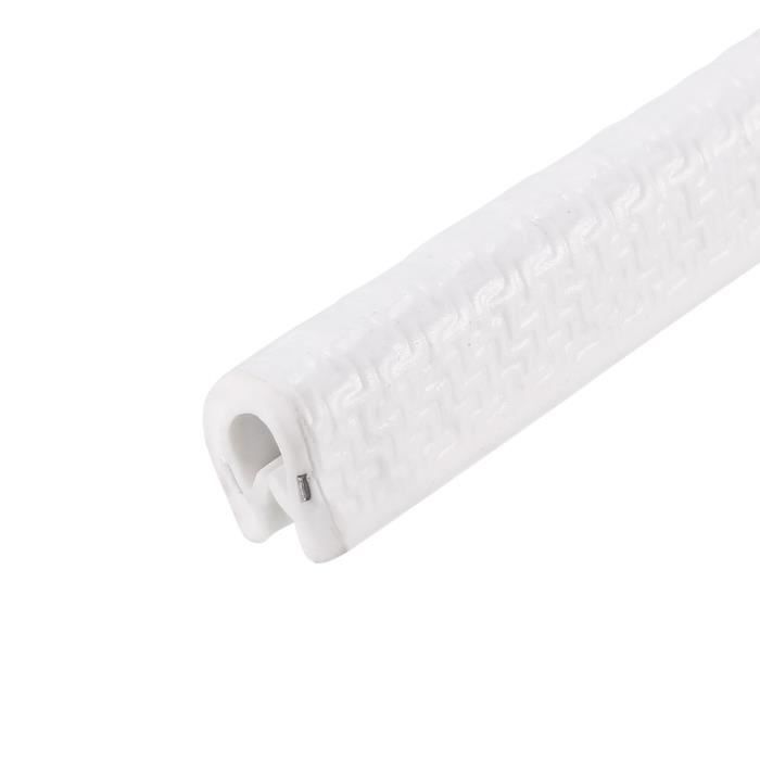 Profilé Bordure En U Caoutchouc Noir – Longueur 2m (6,5 Ft), Pour Bords De 3-4 Mm, Protection Anti-rayures Et Réduction Bruit