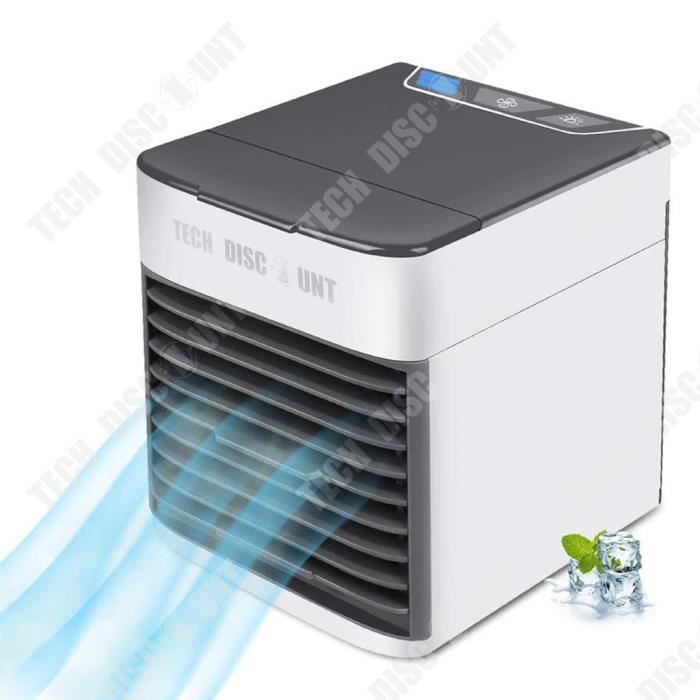 Mini Refroidisseur dAir – TD – USB – Portable – Silencieux – 1-3 m²