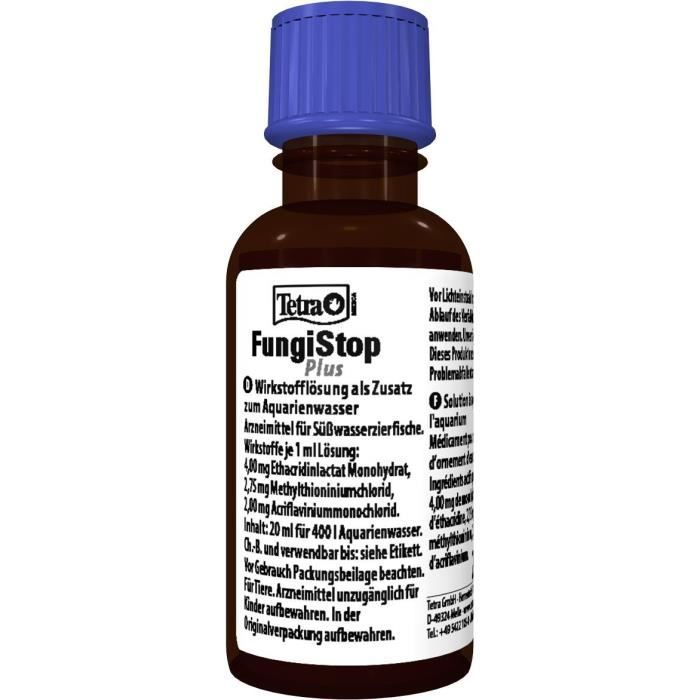 Comparer les prix de TETRA Medica FungiStop Plus 20 ml - Pour poisson